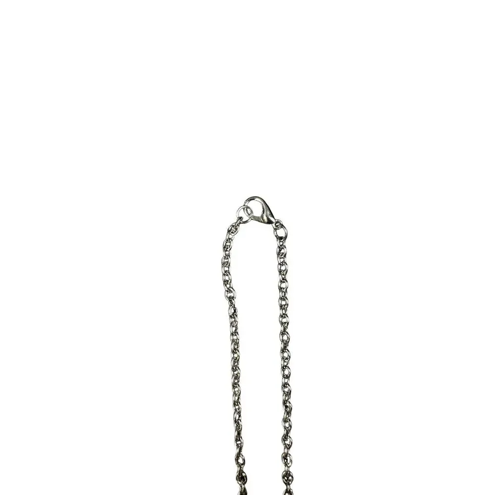Andrew Christian Silver Ring Necklace — One Size